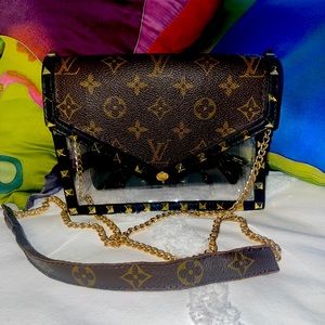 Up cycled Louis - Stadium Bag